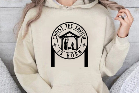 Christ the savior is born SVG Angelina750 