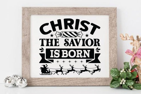 Christ the savior is born SVG Angelina750 