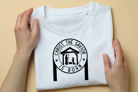 Christ the savior is born SVG Angelina750 