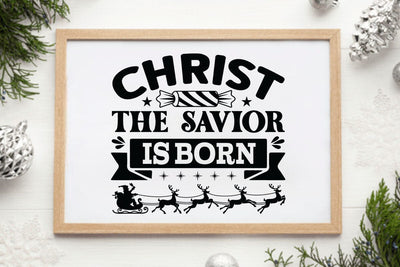 Christ the savior is born SVG Angelina750 