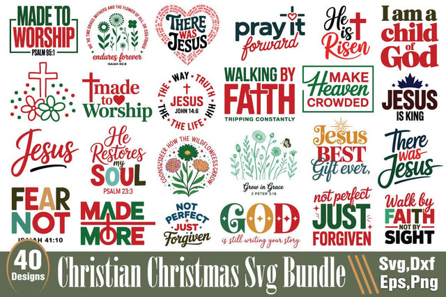 Christan svg Bundle SVG Angelina750 