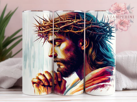 Christian 20oz Tumbler Wrap PNG, Jesus Tumbler PNG Sublimation Design, Straight & Tapered Tumbler Wrap, Instant Digital Download Sublimation Li Zamperini 