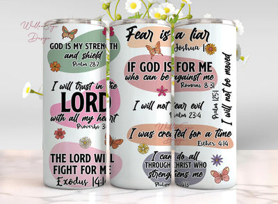 Christian bible verse affirmations 20 oz skinny tumbler png, tumbler wrap png, 20 oz tumbler designs, Christian png Sublimation WillowSageDesign 