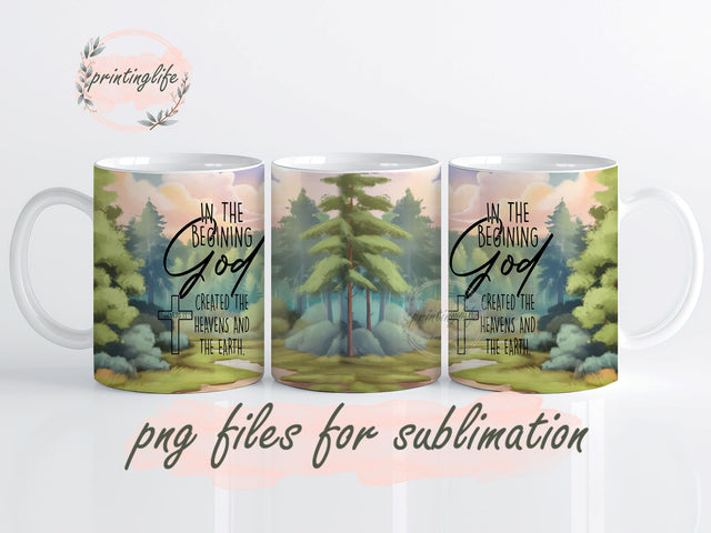 Christian Bible Verse Breath Dragonfly Mug Wrap Design, Instant Digital Design Download Mug Wrap Design, Mug Design PNG Sublimation PrintingLife 