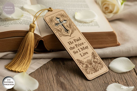 Christian Bookmarks Laser Cut Bundle SVG SvgOcean 
