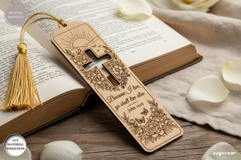 Christian Bookmarks Laser Cut Bundle SVG SvgOcean 