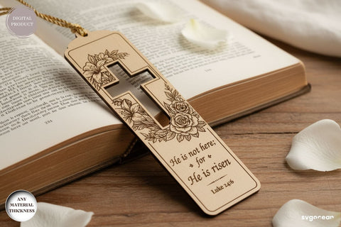 Christian Bookmarks Laser Cut Bundle SVG SvgOcean 