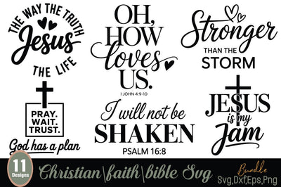Christian Bundle SVG,Faith SVG,Bible SVG SVG Angelina750 