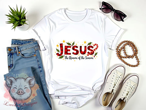 Christian Christmas PNG, Religious Holiday Design, Jesus Christmas Sublimation, Faith-Based Christmas PNG, Nativity Scene PNG, Christmas Bible Verse PNG , Digital Download Sublimation Lara' s Designs 