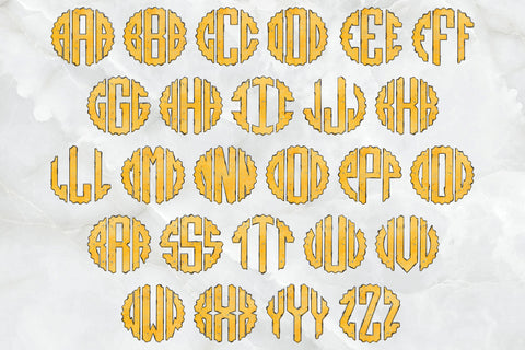 Christian Christmas Trio Monogram Alphabet, Jesus Nativity SVG Crafty Mama Studios 