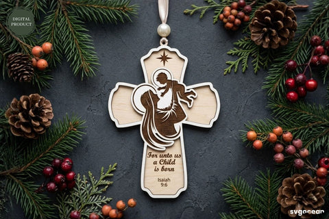 Christian Cross Ornament SVG Bundle SVG SvgOcean 