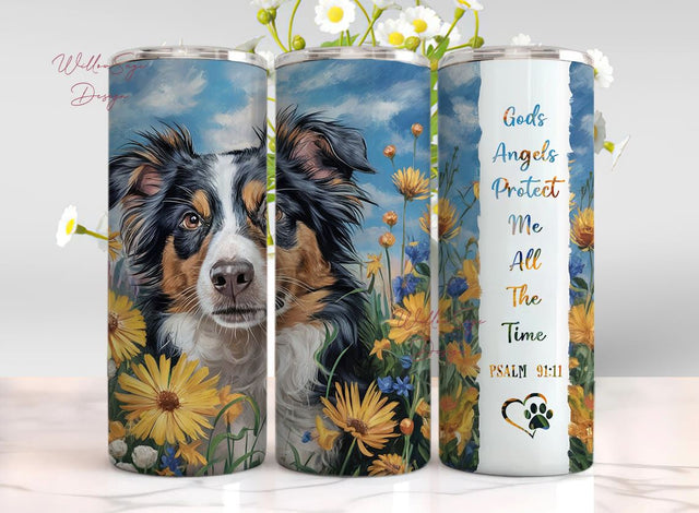 Christian Dog Add Photo Tumbler Wrap, Christian Cat add photo tumbler .png wrap, Christian Sublimation 20 oz skinny tumbler sublimation Sublimation WillowSageDesign 