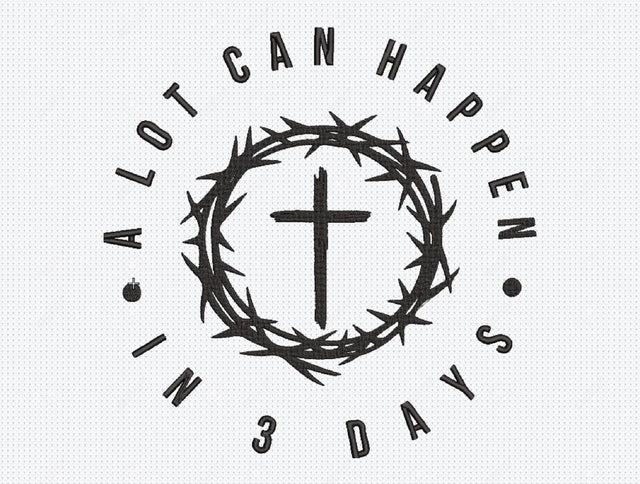 Christian Easter Embroidery Design Embroidery/Applique DESIGNS designartist 