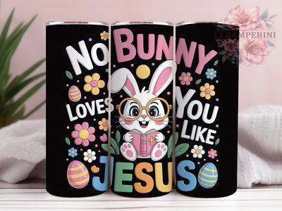 Christian Easter Faith Bunny Tumbler, Faith Tumbler Design, Cute Jesus Bunny Wrap, Whimsical Easter Faith Wrap, Religious Easter Wrap, Sublimation Design, Trendy Gift Idea Sublimation Li Zamperini 