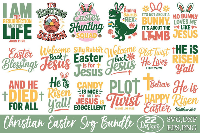 Christian Easter SVG Bundle SVG Angelina750 