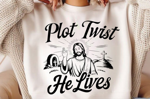 Christian Easter SVG PNG Bundle, Easter SVG Bundle, True Story Easter SVG, Christian Religious SVG, Easter Bible Verses SVG, Jesus Easter Shirt SVG SVG Regulrcrative 