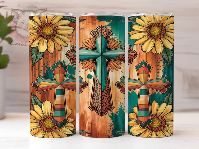 Christian Faith Bible Verse Tumbler Wrap, Christian Sublimation Design, Religious 20oz Tumbler, Inspirational Tumbler Wrap, Bible Verse Tumbler, Christian Gift Wrap Sublimation Lara' s Designs 