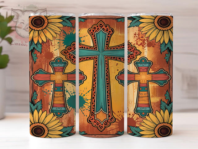 Christian Faith Bible Verse Tumbler Wrap, Christian Sublimation Design, Religious 20oz Tumbler, Inspirational Tumbler Wrap, Bible Verse Tumbler, Christian Gift Wrap Sublimation Lara' s Designs 