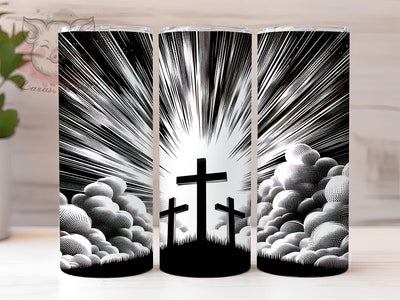 Christian Faith Cross Tumbler, Religious Tumbler Design, Stylish 20oz Wrap, Sublimation Design, Trendy Gift Idea, Faith Cross Wrap, Inspirational Tumbler Sublimation Lara' s Designs 