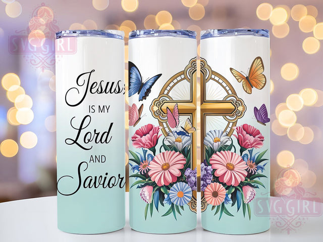 Christian Faith Jesus Bible Verse Tumbler, Jesus Tumbler, Faith Tumbler, Religious Tumbler, Bible Verse Tumbler, 20oz Sublimation Wrap, Inspirational Tumbler Sublimation SvggirlplusArt 