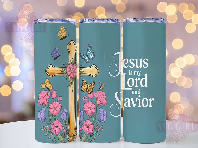 Christian Faith Jesus Bible Verse Tumbler, Jesus Tumbler, Faith Tumbler, Religious Tumbler, Bible Verse Tumbler, 20oz Sublimation Wrap, Inspirational Tumbler Sublimation SvggirlplusArt 