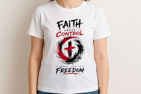 Christian Faith PNG Faith Above Control Inspirational Digital Download SVG BillahCrafts 