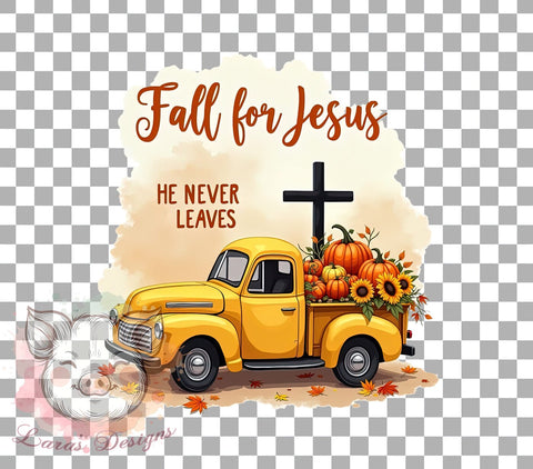 Christian Fall Design, Autumn Faith PNG, Religious Fall Sublimation, Fall Bible Verse PNG, Jesus Autumn PNG, Faith-Based Fall Clipart, Digital Download Sublimation Lara' s Designs 
