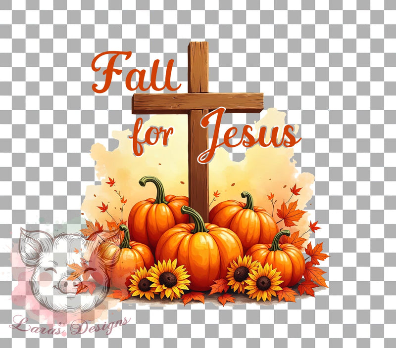 Christian Fall PNG, Religious Autumn Design, Fall Faith PNG, Jesus Fall ...