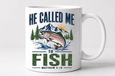 Christian Fishing PNG Fisher Of Men Matthew 4 19 Sublimation Design SVG BillahCrafts 
