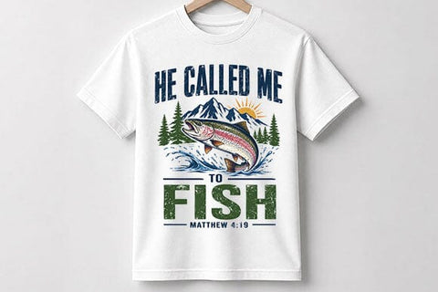 Christian Fishing PNG Fisher Of Men Matthew 4 19 Sublimation Design SVG BillahCrafts 