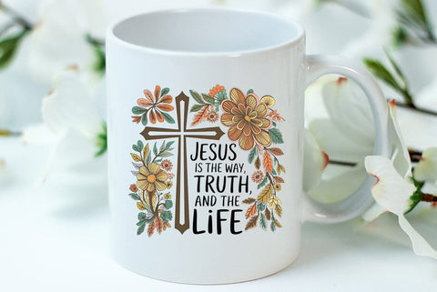 Christian Jesus Quote Boho Design PNG Sublimation SVG FiveStarCrafting 