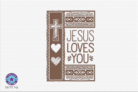 Christian Jesus Quote Boho Design PNG Sublimation SVG FiveStarCrafting 