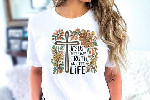 Christian Jesus Quote Boho Design PNG Sublimation SVG FiveStarCrafting 