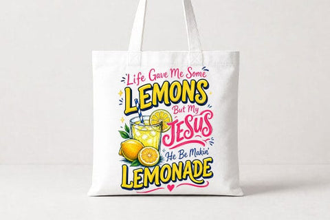 Christian Lemonade Quote PNG | Faith Sublimation Digital Download SVG BillahCrafts 