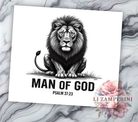 Christian Man Gift, Inspirational Tumbler, Bible Verse Design, 20oz Sublimation Wrap, Faith-Based Drinkware, God is Good Tumbler, Religious Gift for Him Sublimation Li Zamperini 