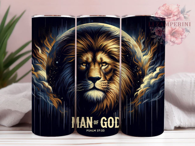 Christian Man Gift, Inspirational Tumbler, Bible Verse Design, 20oz Sublimation Wrap, Faith-Based Drinkware, God is Good Tumbler, Religious Gift for Him Sublimation Li Zamperini 