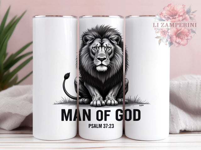 Christian Man Gift, Inspirational Tumbler, Bible Verse Design, 20oz Sublimation Wrap, Faith-Based Drinkware, God is Good Tumbler, Religious Gift for Him Sublimation Li Zamperini 
