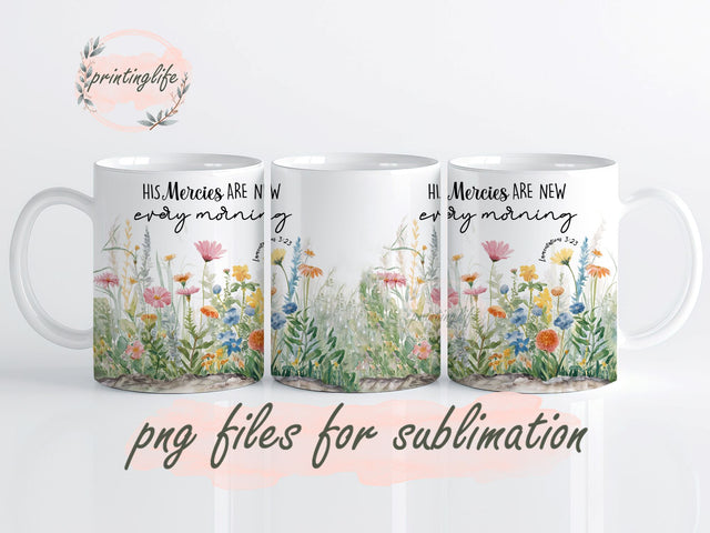 Christian Mug Wrap, Christian Mug Wrap Design, Instant Digital Design Download Mug Wrap Design, Mug Design PNG Sublimation PrintingLife 