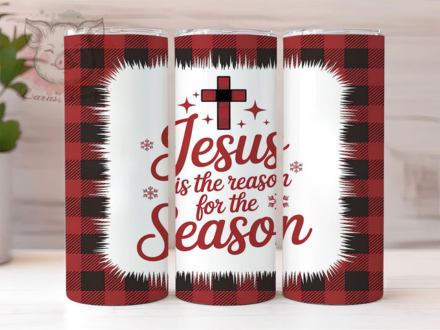 Christian Nativity Xmas Tumbler, Jesus Holiday Wrap, Faith-Based Sublimation Design, Religious Christmas Cup, 20Oz Skinny Tumbler Wrap, Nativity Theme Mug, Spiritual Holiday Message Sublimation Lara' s Designs 