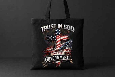 Christian Patriotic PNG American Flag Cross Sublimation Design SVG BillahCrafts 
