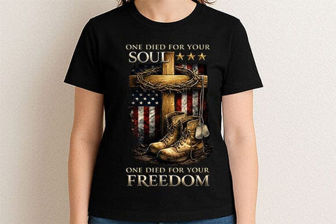 Christian Patriotic PNG Faith And Freedom Memorial Tribute Design SVG BillahCrafts 