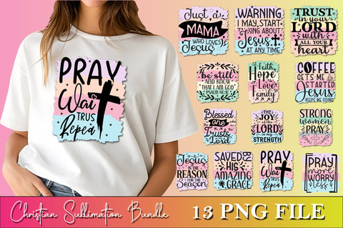 Christian Quote Bundle, Png Bundle, Bible Quote, Scripture, Vintage, Retro, Groovy, Shirt Design, Sublimation Bundle, Digital Download Sublimation Jagonath Roy 