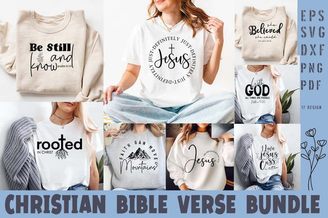 Christian Quotes SVG Bundle Design, Christian SVG Bundle SVG FiveStarCrafting 