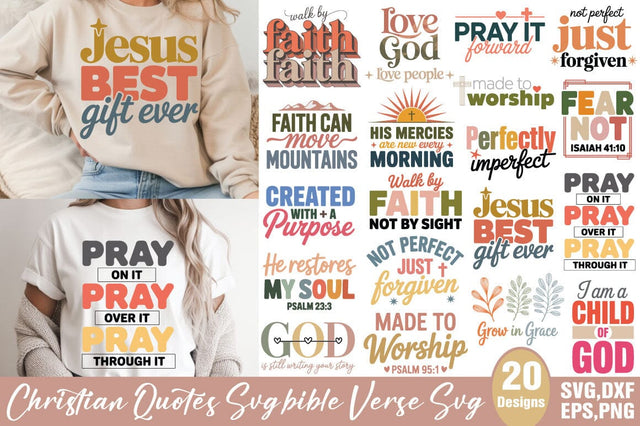 Christian Quotes SVG,Bible Verse Svg SVG Angelina750 