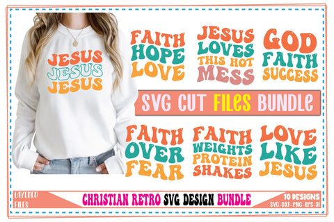 Christian Retro SVG Bundle Vol-01 SVG Craftlabsvg24 