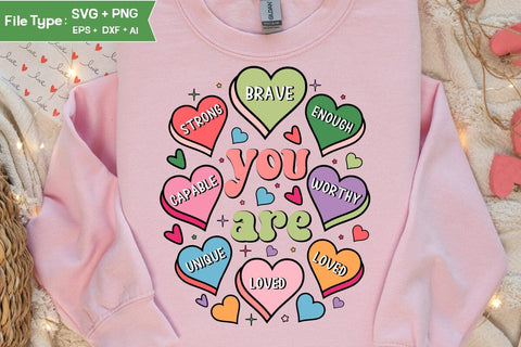 Christian Self Love Valentine's Day Png, Valentine's Day Svg Bundle, Valentine Quote Svg, SVGs, Food & Drink, Print & Cut, Quotes and Sayings SVG DesignPlante 503 