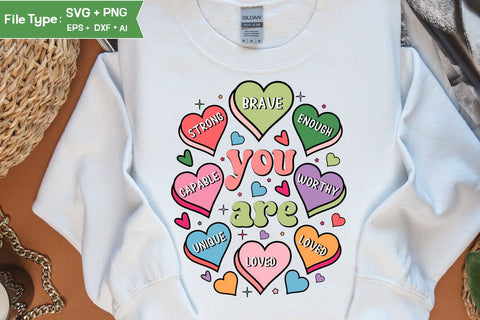 Christian Self Love Valentine's Day Png, Valentine's Day Svg Bundle, Valentine Quote Svg, SVGs, Food & Drink, Print & Cut, Quotes and Sayings SVG DesignPlante 503 