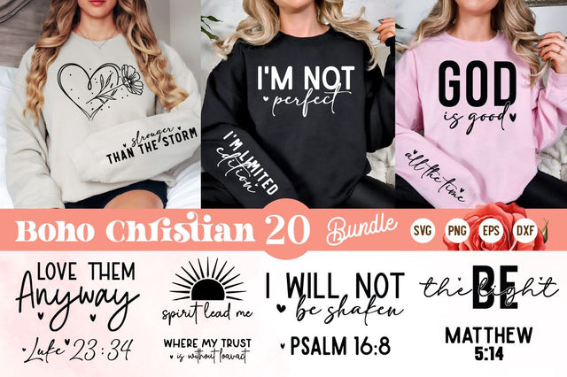 Christian Sleeve SVG Bundle ,JESUS SVG BUNDLE, Bible Verse Svg God Svg SVG Regulrcrative 