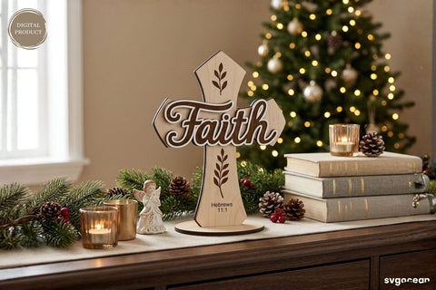 Christian Standing Cross SVG Bundle SVG SvgOcean 