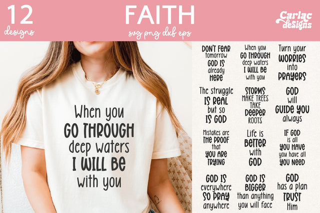 Christian Sublimation and SVG Bundle SVG Carla C Designs 